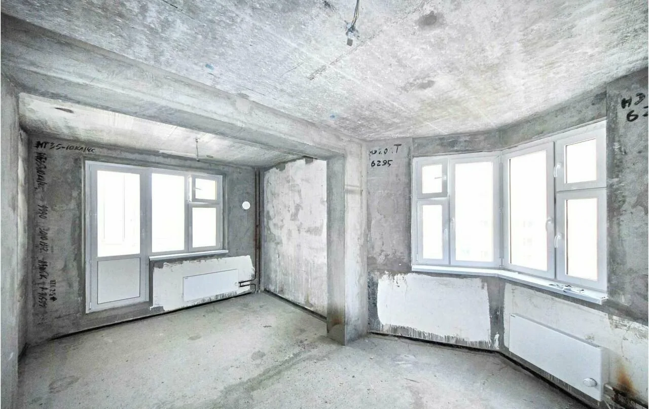 Raw Shell To Warm Living Room before